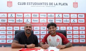 Cristian Medina firmó su contrato con Estudiantes y estará en La Noche del León