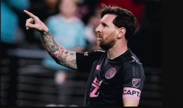 Lionel Messi anotó en el estreno de Inter Miami en 2025 y festejó con gestos provocadores ante la hinchada de América, de México