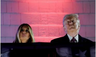 Donald Trump celebró su regreso a la Casa Blanca con un show de fuegos artificiales y una exclusiva recepción en Washington