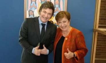 Reunión clave de Milei con Kristalina Georgieva antes de la asunción de Trump