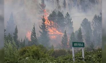 Sigue el incendio forestal en Epuyén y ya se quemaron más de 3 mil hectáreas