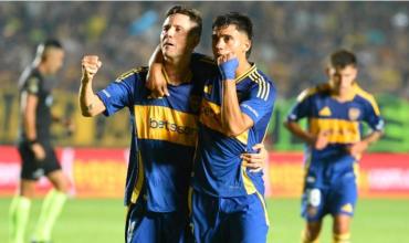 Zeballos abrió el camino para la goleada de Boca en su debut en la Copa Argentina