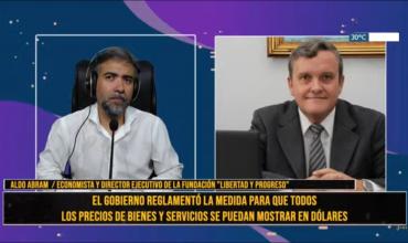 Aldo Abraham: “Argentina es uno de los países que más dólares tiene en el mundo”