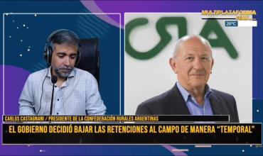 Carlos Castagnani, presidente de CRA: “La baja de retenciones es un buen mensaje para el sector”