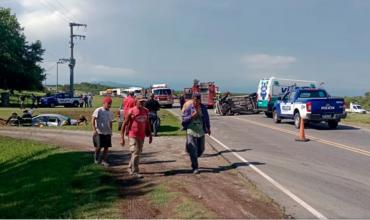 Choque fatal en Córdoba: siete heridos y un muerto