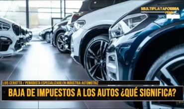 Luis Cerriotto: “Esta baja de impuestos para autos de gama media producirá un efecto cascada”