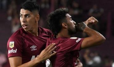 Lanús logró salir del pozo y le ganó a Sarmiento por 2 a 0