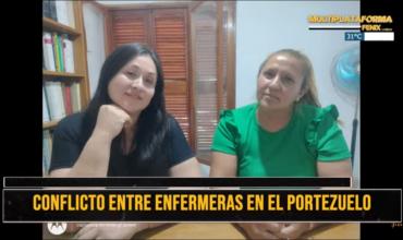 Pelea de enfermeras en Portezuelo: María Pizzarro y Yésica Avila dieron su versión