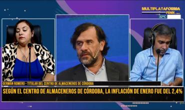 German Romero: “La inflación para enero fue del 2,4%. Una familia tipo necesitó $1.305.587 para no ser pobre”