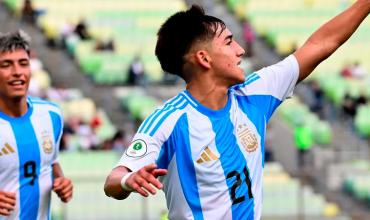 La Selección argentina Sub 20 le ganó a Chile en el inicio del hexagonal final del Sudamericano