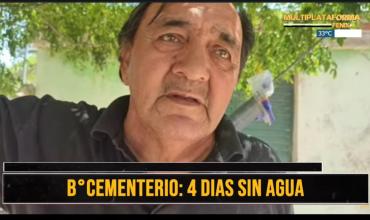 Noti Denuncia Fénix: Vecinos del barrio Cementerio llevan 4 días sin agua