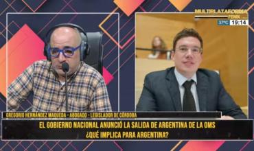 Gregorio Maqueda: "La OMS es una estafa al pueblo argentino y no sirve para mejorar la salud"