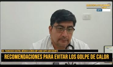 Golpe de calor: recomiendan no exponerse al sol entre las 10 a 16 horas