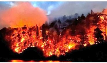 El incendio en el Parque Nacional Nahuel Huapi continúa activo: ya son más de 40 días de fuego