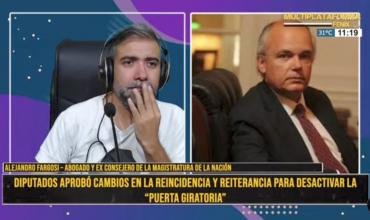 Alejandro Fargosi: "Con esta reforma, los jueces deberán encarcelar a reincidentes y terminar con la puerta giratoria"