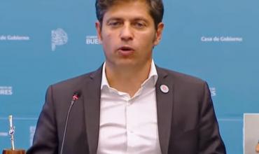 Suspensión de las PASO: Kicillof dice que Milei armó un caos y no descarta desdoblar