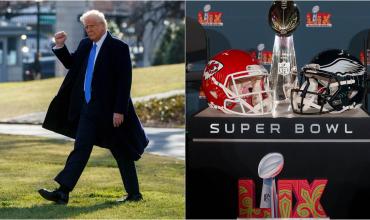 La razón por la que Donald Trump hará historia en el Super Bowl LIX 2025