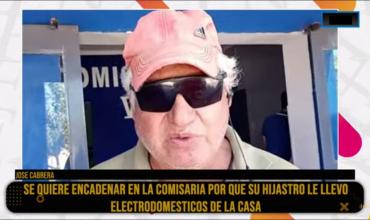 Hombre reclama a su hijastro que le devuelva electrodomésticos