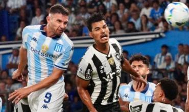 Racing le ganó a Botafogo por la ida de la Recopa Sudamericana