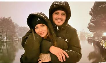 El álbum de la China Suárez y Mauro Icardi en Estambul, a puro romance bajo la nieve