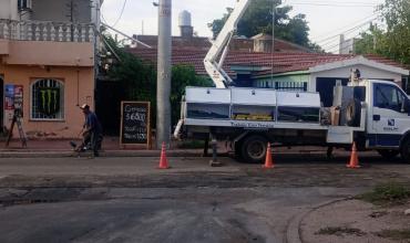 Intenso trabajo de todo el personal de Edelar para reestablecer el servicio de energía en las diferentes zonas de la ciudad Capital