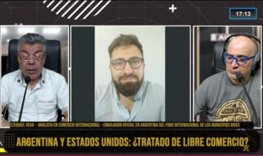 Ezequiel Vega en Fénix: "Un acuerdo de libre comercio con EE.UU. traería oportunidades, pero también riesgos"