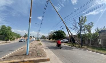 Tras el temporal, zona sur "parece un campo minado"