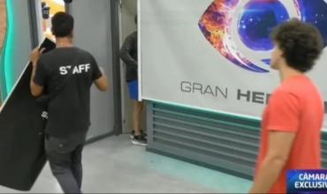 Escándalo en Gran Hermano: un participante se cruzó con un miembro del staff y cortaron la transmisión