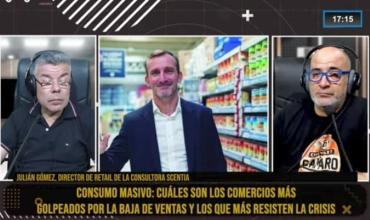 Julián Gómez en Fénix: "El consumo cayó en todos los sectores, salvo en farmacias y comercio online"