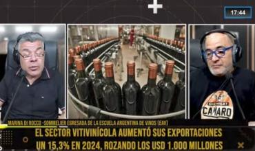  Marina Di Rocco en Fénix: "El vino argentino tiene un enorme potencial, pero necesita mayor competitividad"