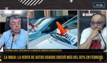  Alejandro Lamas en Fénix: "La Rioja lidera el crecimiento en la venta de autos usados a nivel nacional"