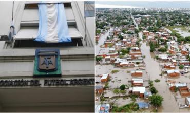 La AFA anunció que enviará donaciones a los damnificados por las inundaciones en Bahía Blanca