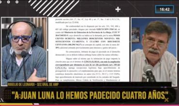 Rogelio De Leonardi en Fénix: "La justicia ordenó devolver $280 millones a AMP y el gobierno debe cumplir"