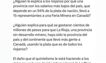 Felipe Álvarez denuncia en X un millonario gasto del Gobierno de La Rioja