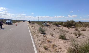 Dos mujeres hospitalizadas tras el vuelco de un auto en Ruta 9, en Aimogasta