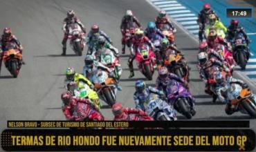 Nelson Bravo en Fénix: "El MotoGP batió récords y dejó un impacto económico millonario"