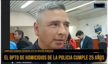 La División Homicidios de la policía festejó sus 25 años