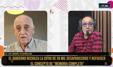 Luis Labraña en Fénix: “Propusimos los 30.000 desaparecidos porque las Madres necesitaban dinero para la denuncia internacional”