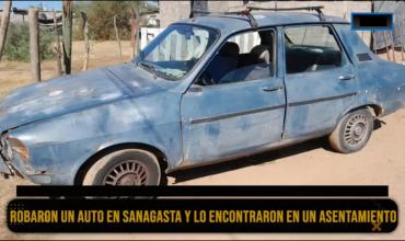 Recuperan en Capital un auto robado en Sanagasta