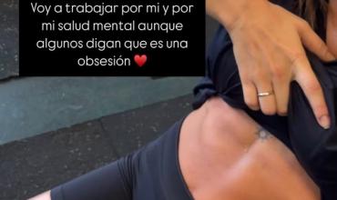 “Aunque digan que es una obsesión”: los abdominales de Sol Pérez a un mes de ser mamá