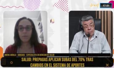  Jimena Abdalá, abogada especializada en derecho de salud, en Fenix: preocupación por las subas en prepagas y advertencia sobre el impacto en la clase media