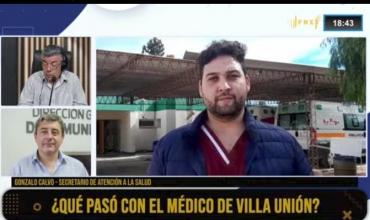  Gonzalo Calvo, funcionario del Ministerio de Salud, en Fenix: explicaciones oficiales sobre la desvinculación del médico Junior Dantas en Villa Unión