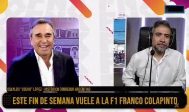 Cocho López en Fénix: “Con Colapinto tenemos una alegría en tiempos difíciles”