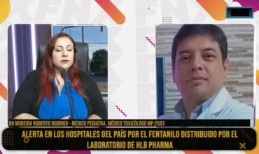 Roberto Moreyra en Fénix: “El fentanilo es 100 veces más potente que la morfina”