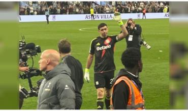 ¿Se va del Aston Villa?: "Dibu" Martínez se retiró emocionado tras la victoria ante el Tottenham