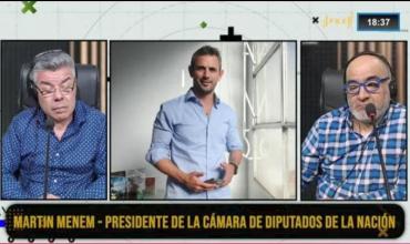 Habló Martin Menem : respaldo al rumbo económico de Javier Milei y defendió  la boleta única