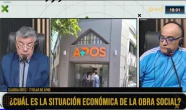 La titular de APOS Claudia Ortiz afirma que la obra social provincial opera con déficit y apunta a corregir desfasajes estructurales