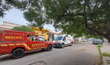 Un hombre resultó herido tras una caída en su domicilio en calle Italia y Milán