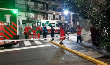 Incendio en Recoleta: cinco personas fueron asistidas