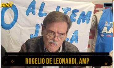 Rogelio De Leonardi rechazó el DNU que limita el derecho a huelga: “La escuela no es una fábrica”